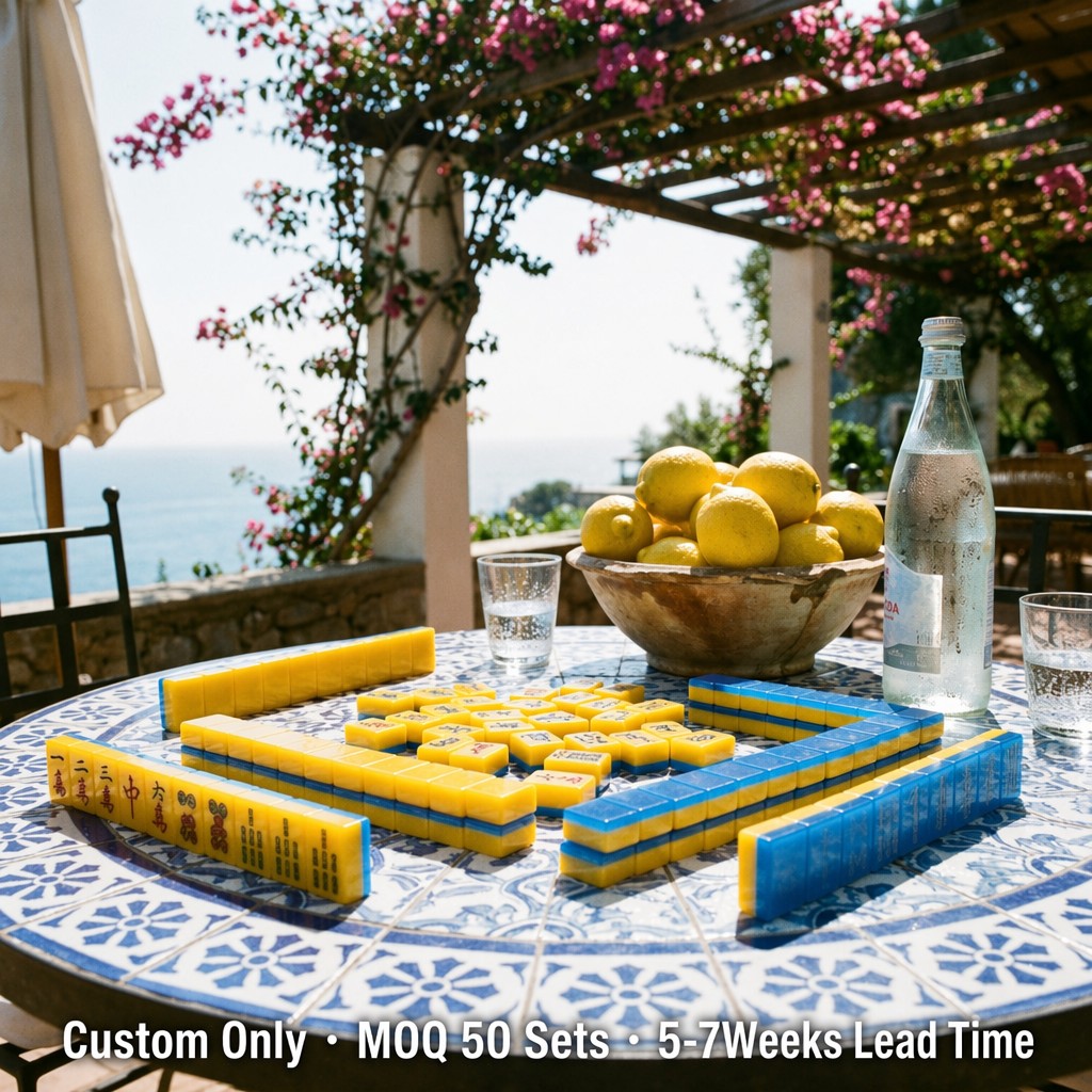 Modern Hot-Sale Acrylic American Mahjong Set – 166 Tiles