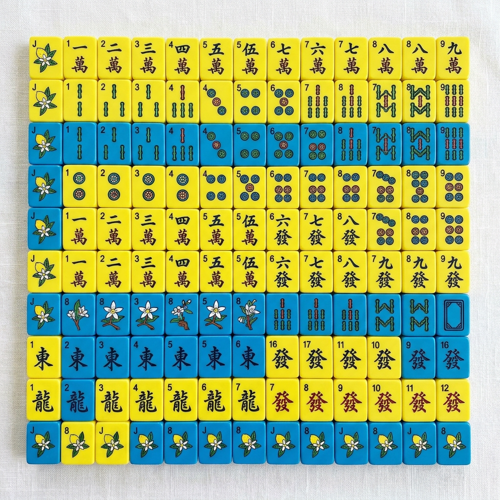 Modern Hot-Sale Acrylic American Mahjong Set – 166 Tiles view 3