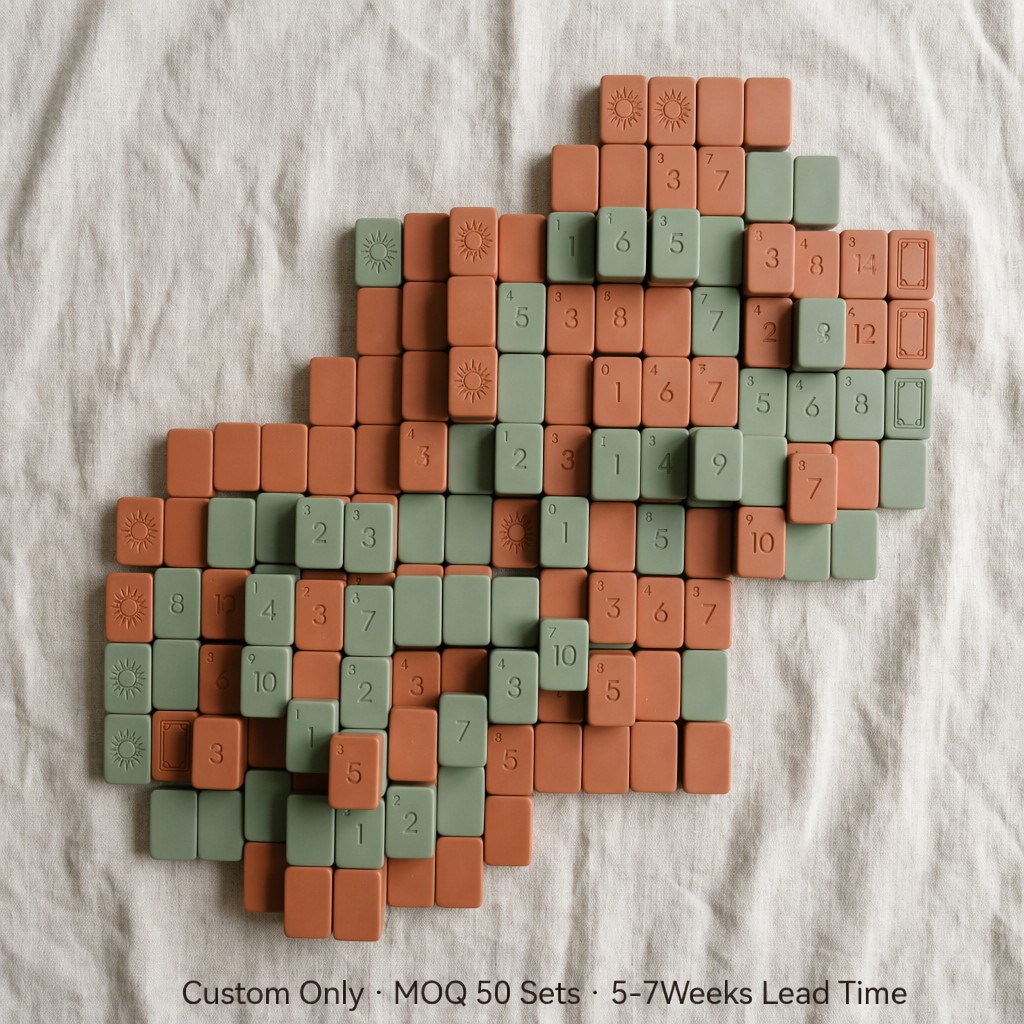 Luxury Acrylic American Mahjong Set – 166 Tiles