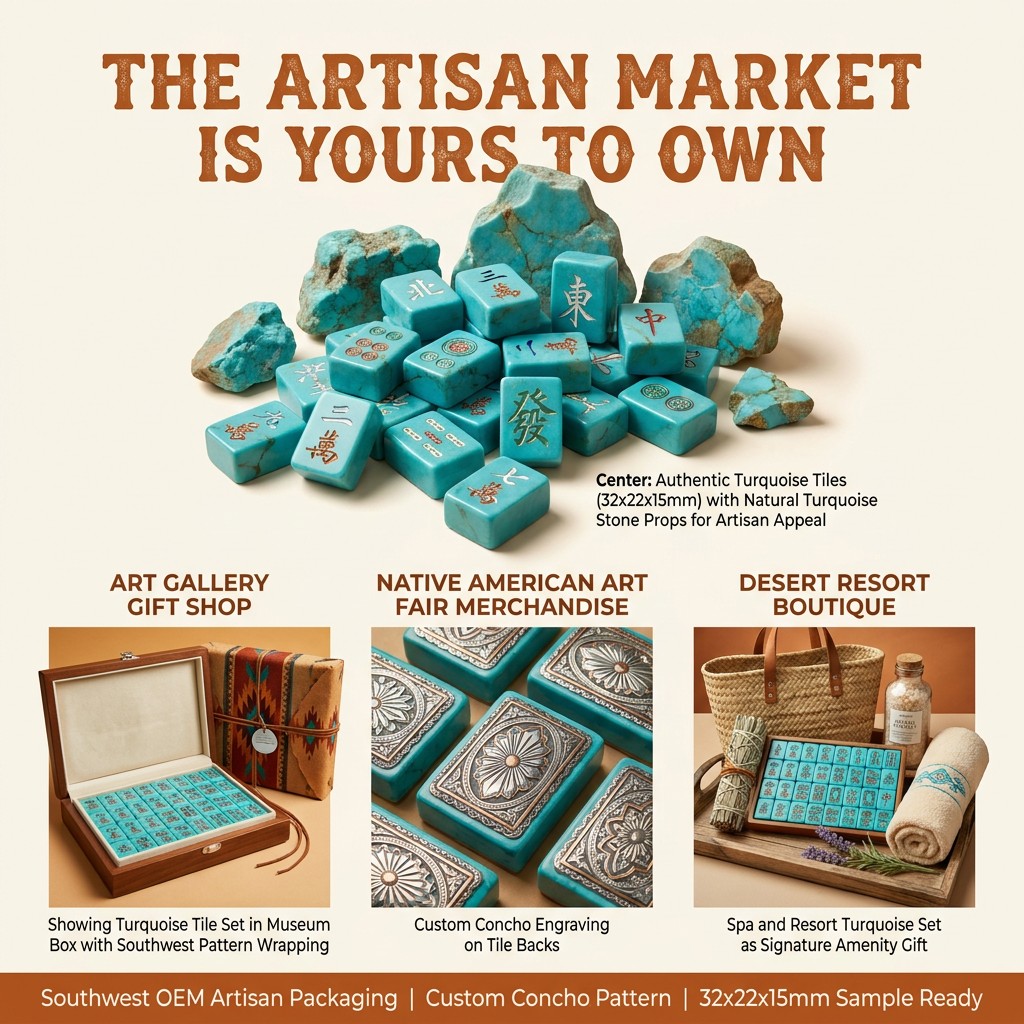 Luxury Acrylic American Mahjong Set – 166 Tiles with Engraved Detail detail
