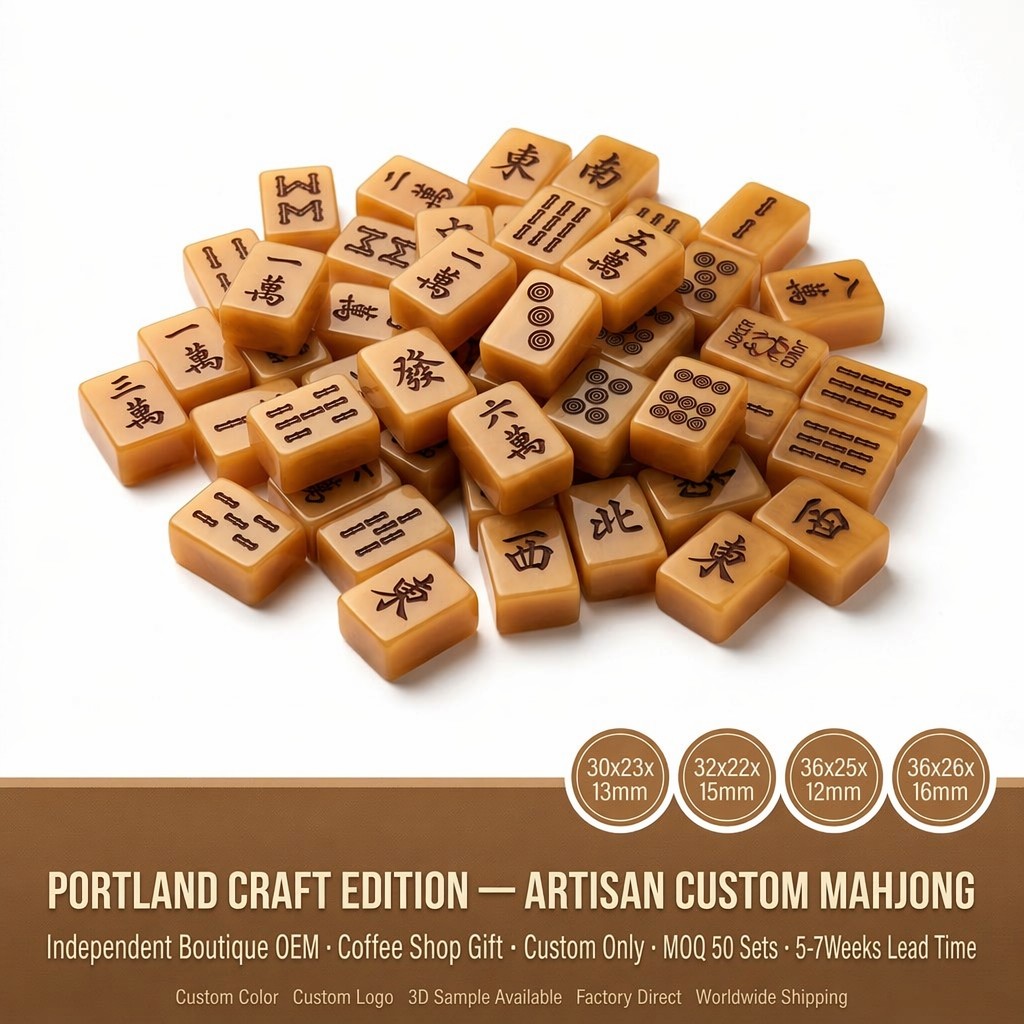 Signature Acrylic American Mahjong Set – 166 Tiles