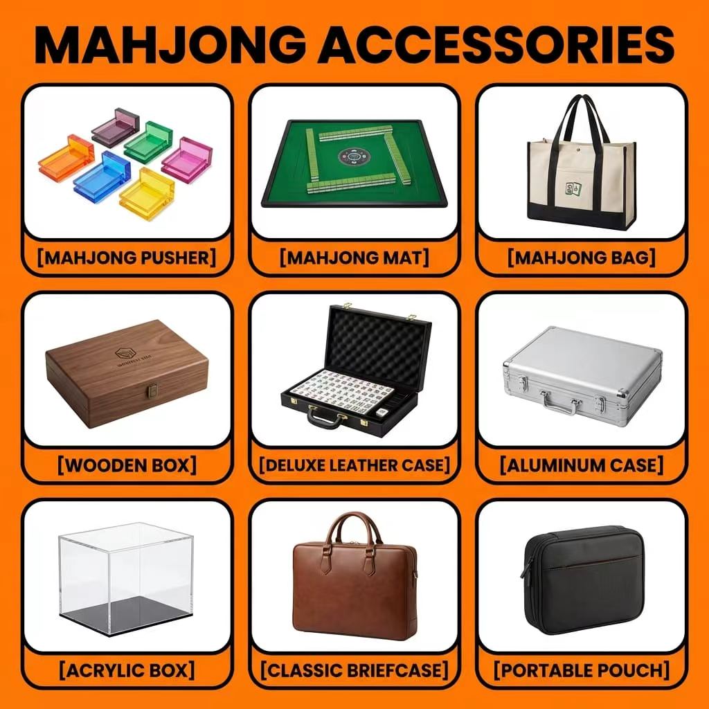 Signature Acrylic American Mahjong Set – 166 Tiles view 7