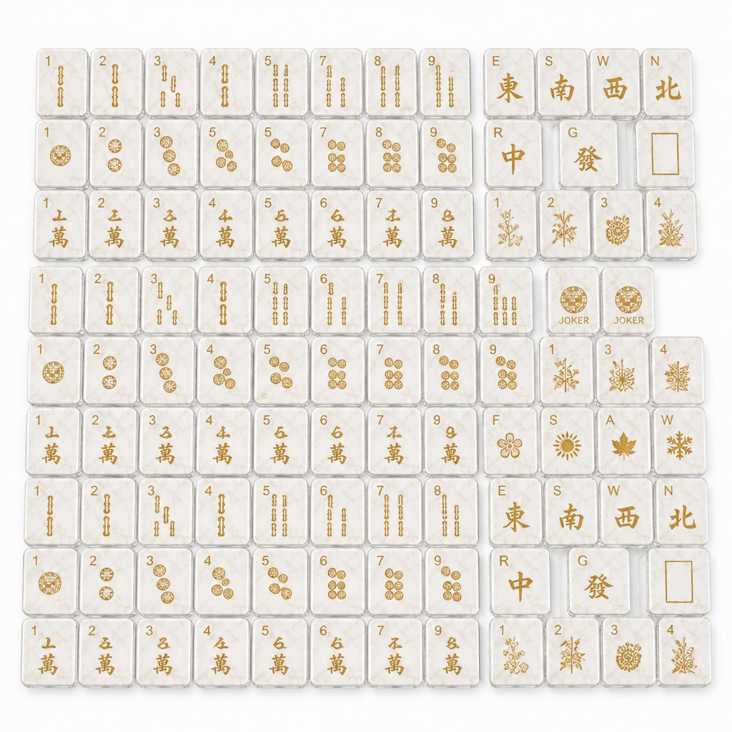 Designer American mahjong set by CHUANGSU