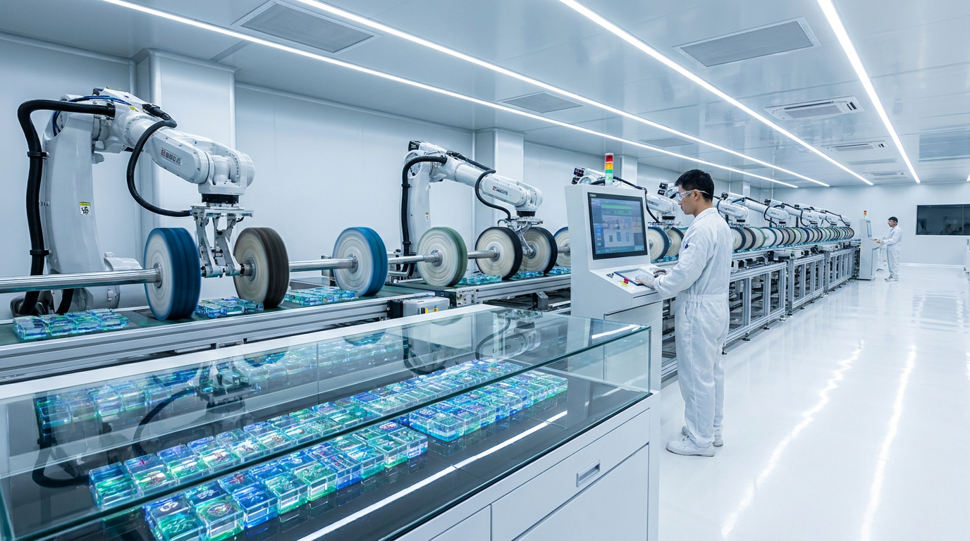 Mirror-Finish Polishing — CHUANGSU studio equipment